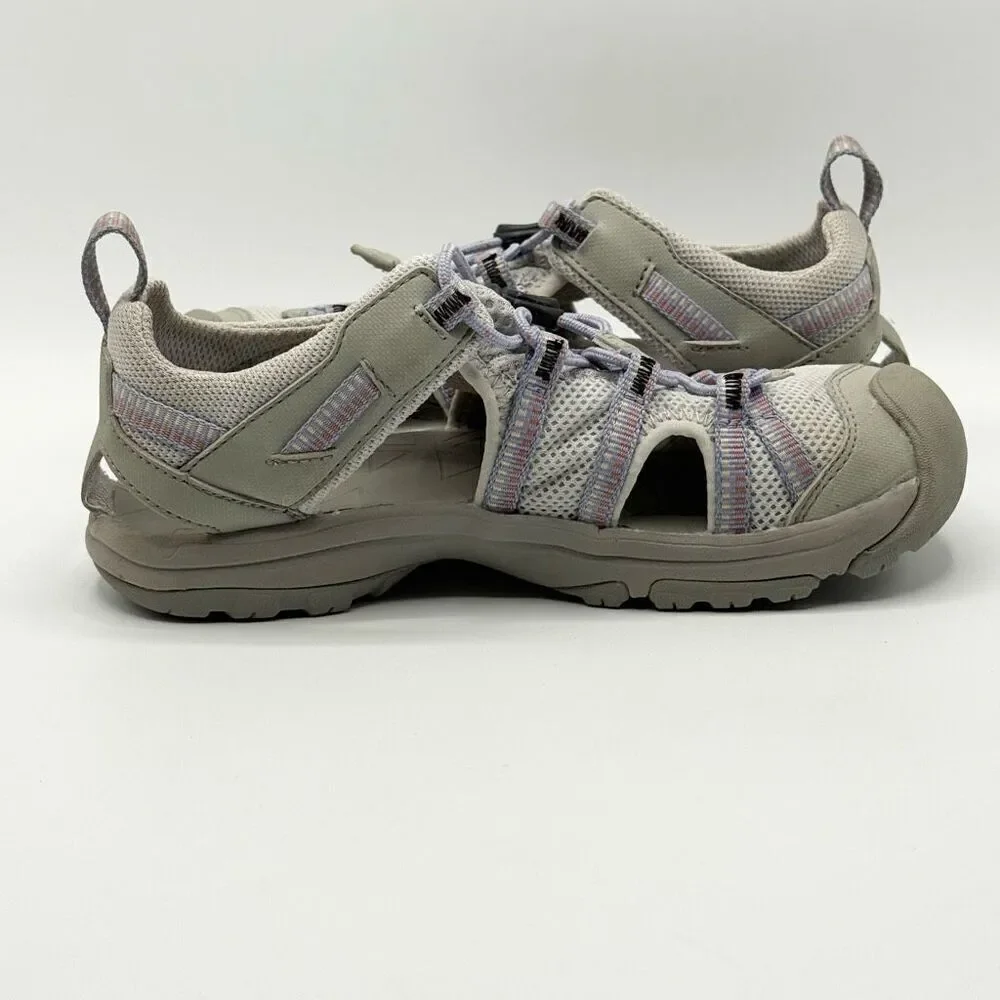 Teva Manatee Purple Khaki Hiking Sandals - Kids US 2